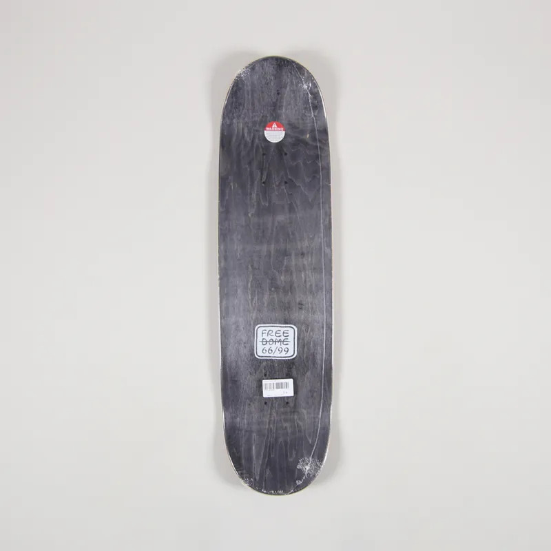 Free Dome Stacked Logo Deck Purple 8.5 Inch-1