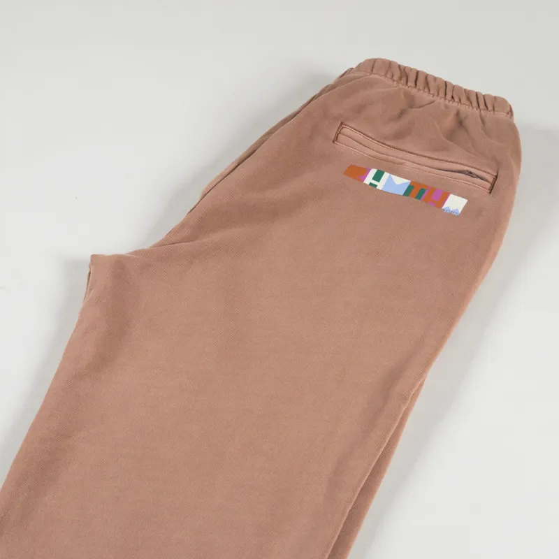 Rhythm Womens Stacked Track Pant Caramel-7