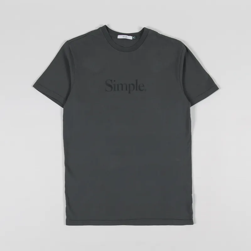 Simple Standard Issue T Shirt Charcoal