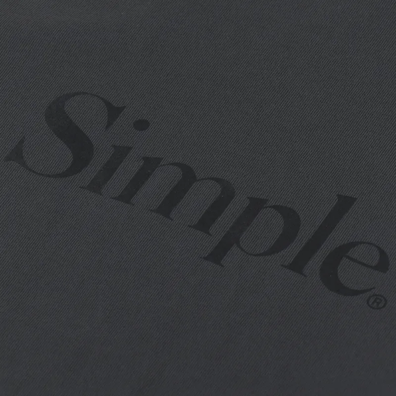 Simple Standard Issue T Shirt Charcoal-1