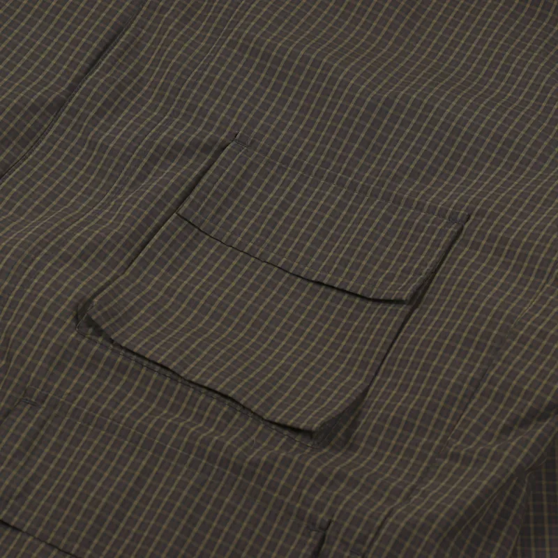 Universal Works Stayout Jacket Brown CONY Check-7