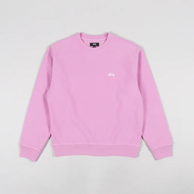 セール豊富な STUSSY Stussy Crewneck Sweat Pinkの通販 by KORO's shop｜ステューシーならラクマ 