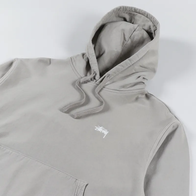 Stussy Stock Logo Hoodie Sand-2
