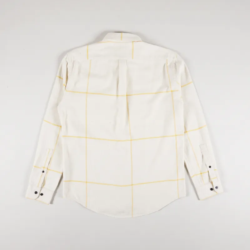 Portuguese Flannel STE Shirt Ecru Yellow-1