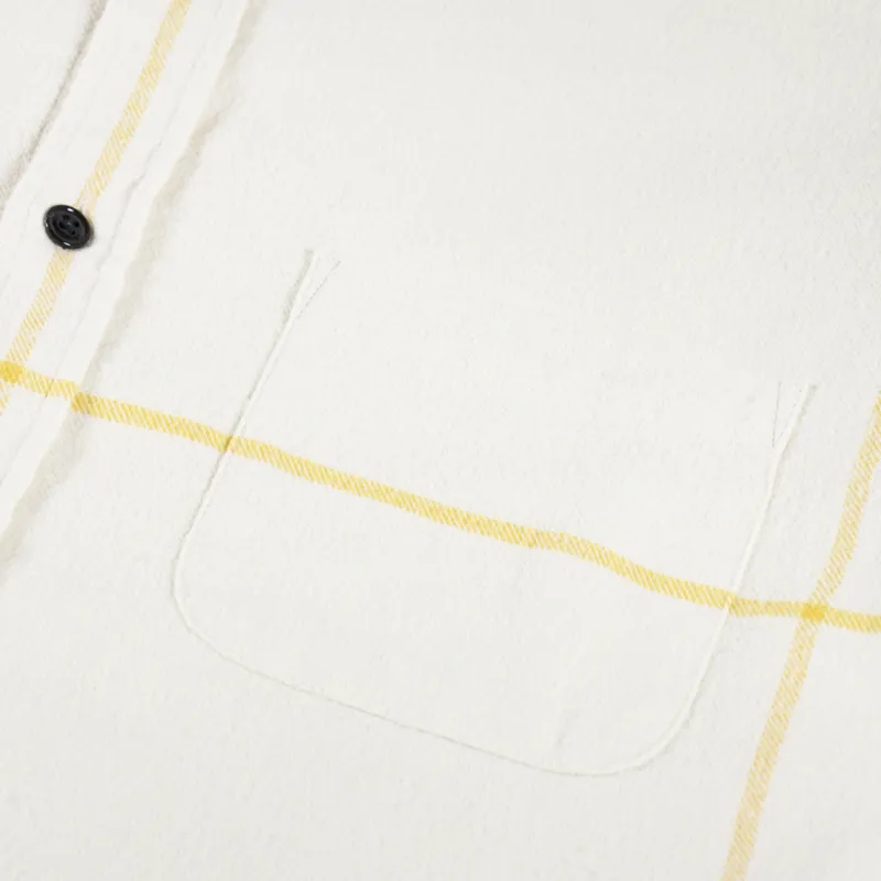 Portuguese Flannel STE Shirt Ecru Yellow-4