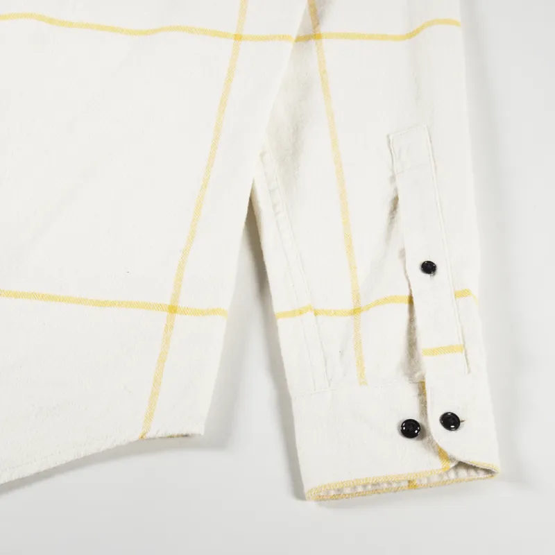 Portuguese Flannel STE Shirt Ecru Yellow-7