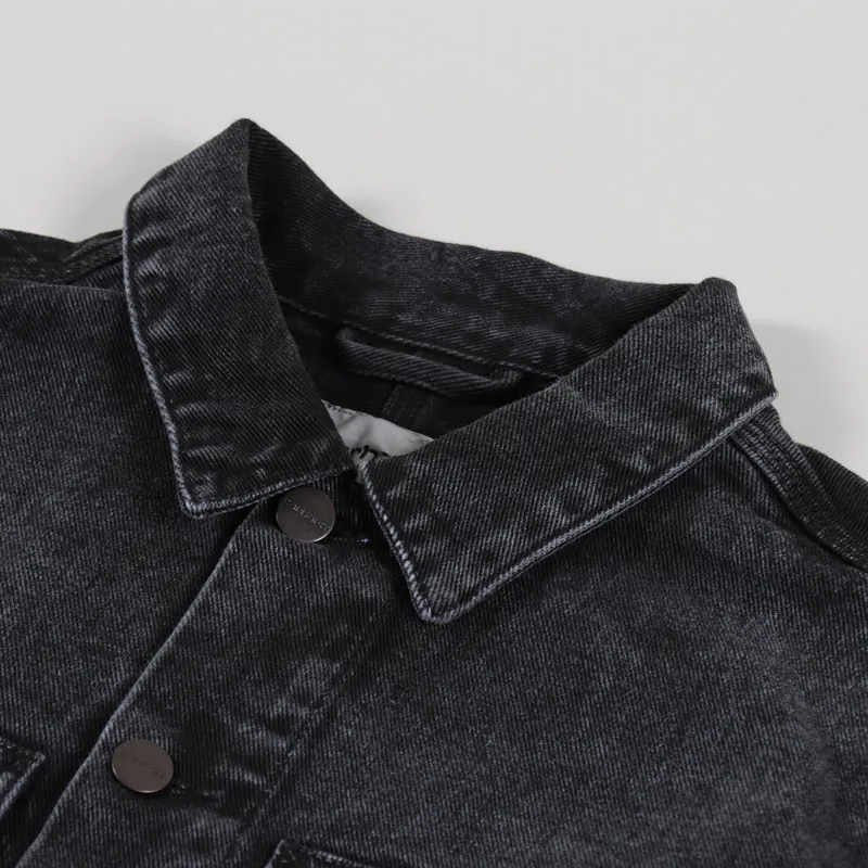 carhartt Stetson Jacket L ブラック Carhartt WIP Mens Stetson Workwear Cotton Work Jacket Black