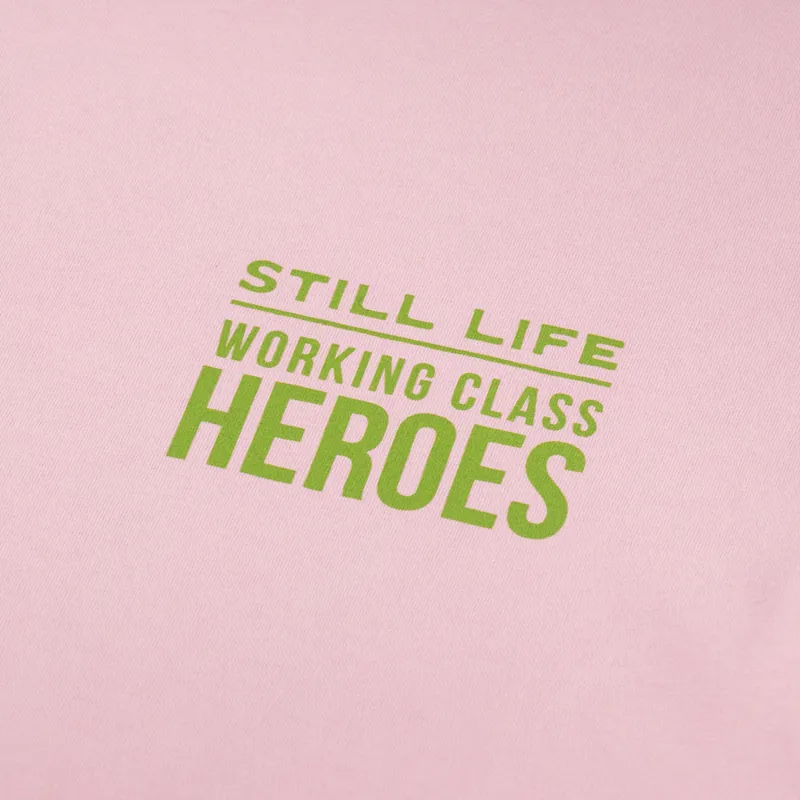 Working Class Heroes Still Life T Shirt Canyon Pink-6
