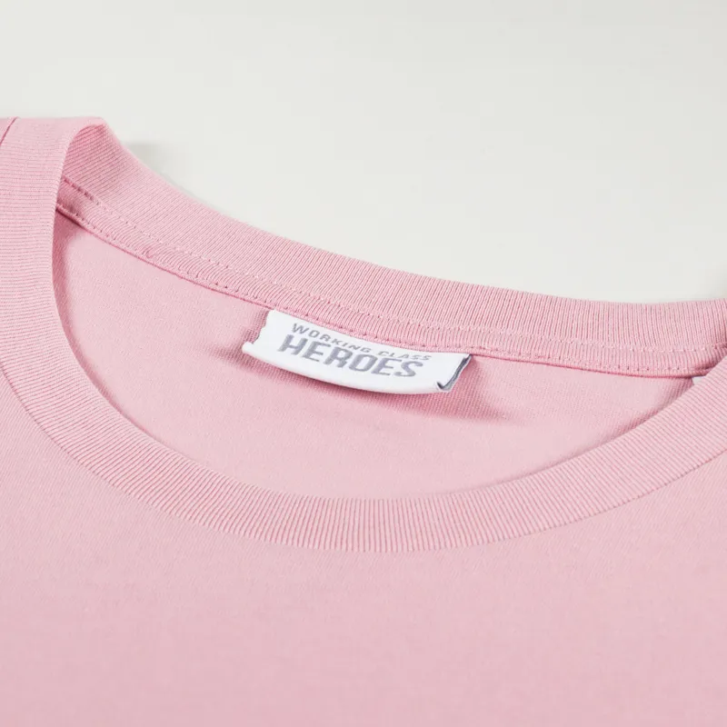 Working Class Heroes Still Life T Shirt Canyon Pink-7