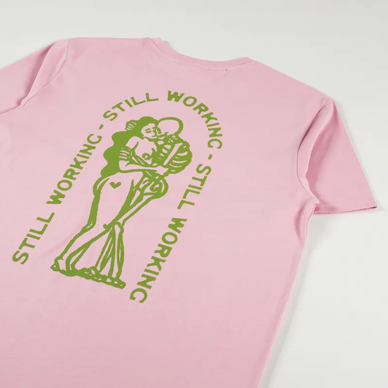 Working Class Heroes Still Life T Shirt Canyon Pink-2