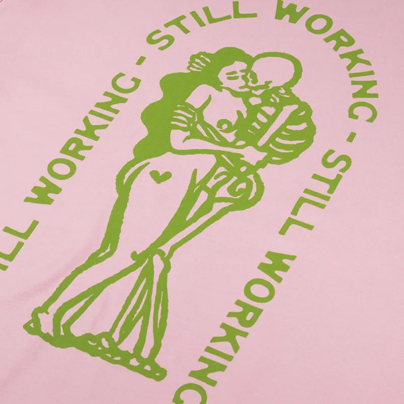 Working Class Heroes Still Life T Shirt Canyon Pink-5