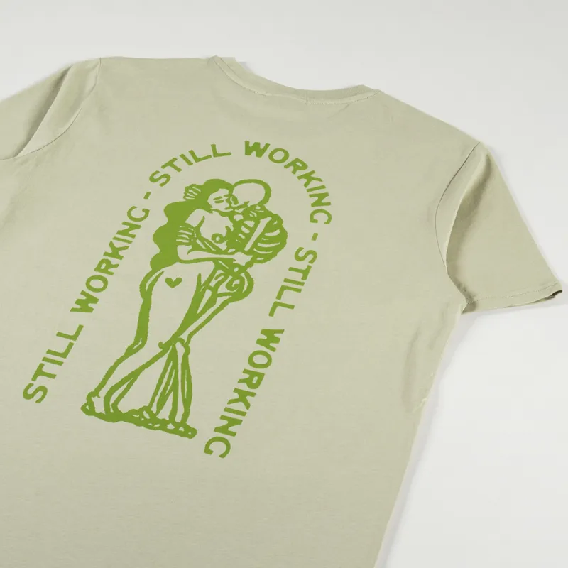 Working Class Heroes Still Life T Shirt Sage-2