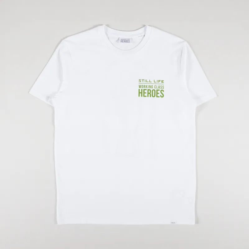 Working Class Heroes Still Life T Shirt White-1