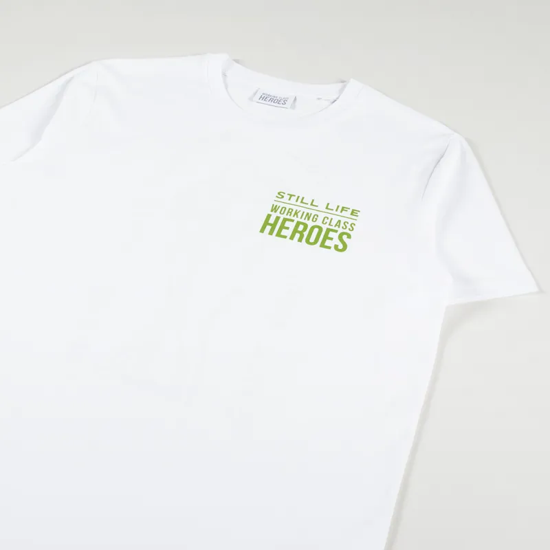 Working Class Heroes Still Life T Shirt White-3