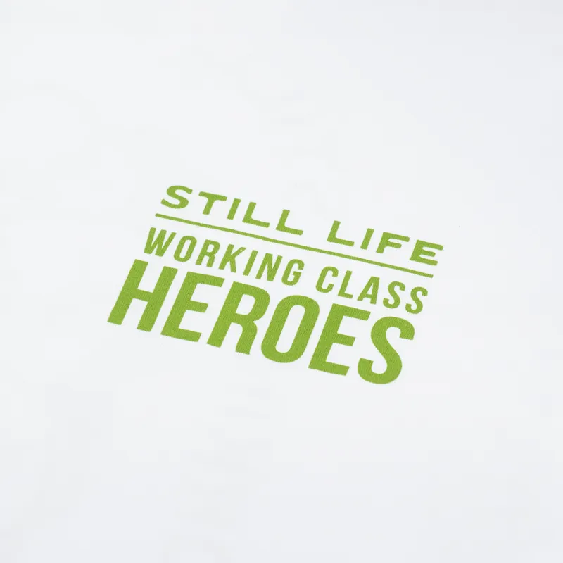 Working Class Heroes Still Life T Shirt White-6