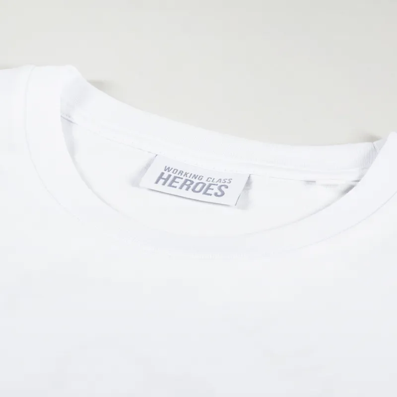 Working Class Heroes Still Life T Shirt White-7