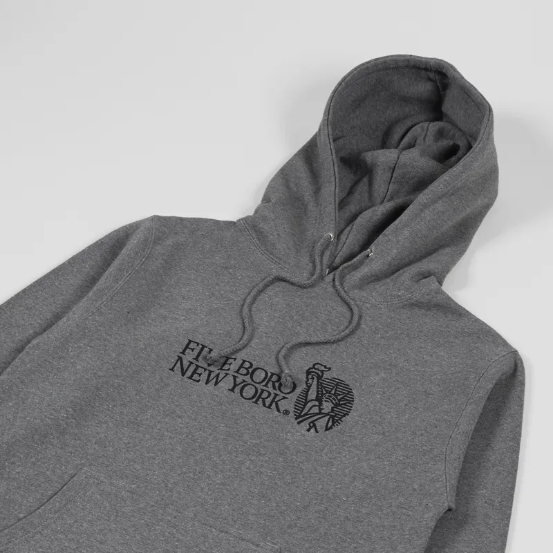 5Boro Still Standing Hood Gunmetal Heather-1