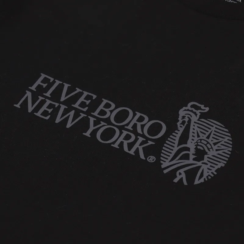 5Boro Still Standing T Shirt Black-2