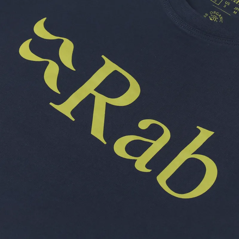 Rab Stance Logo T Shirt Deep Ink-1