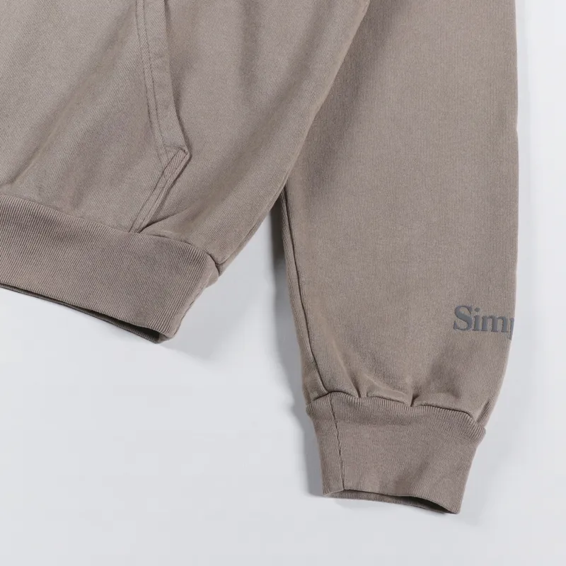 Simple Standard Issue Midweight Hoodie Sand-6