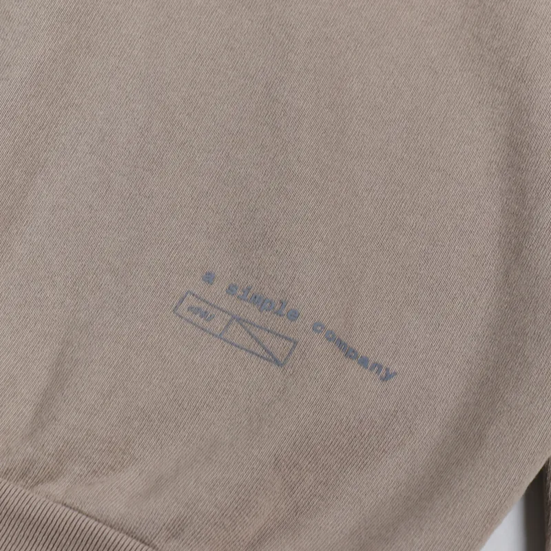 Simple Standard Issue Midweight Hoodie Sand-5