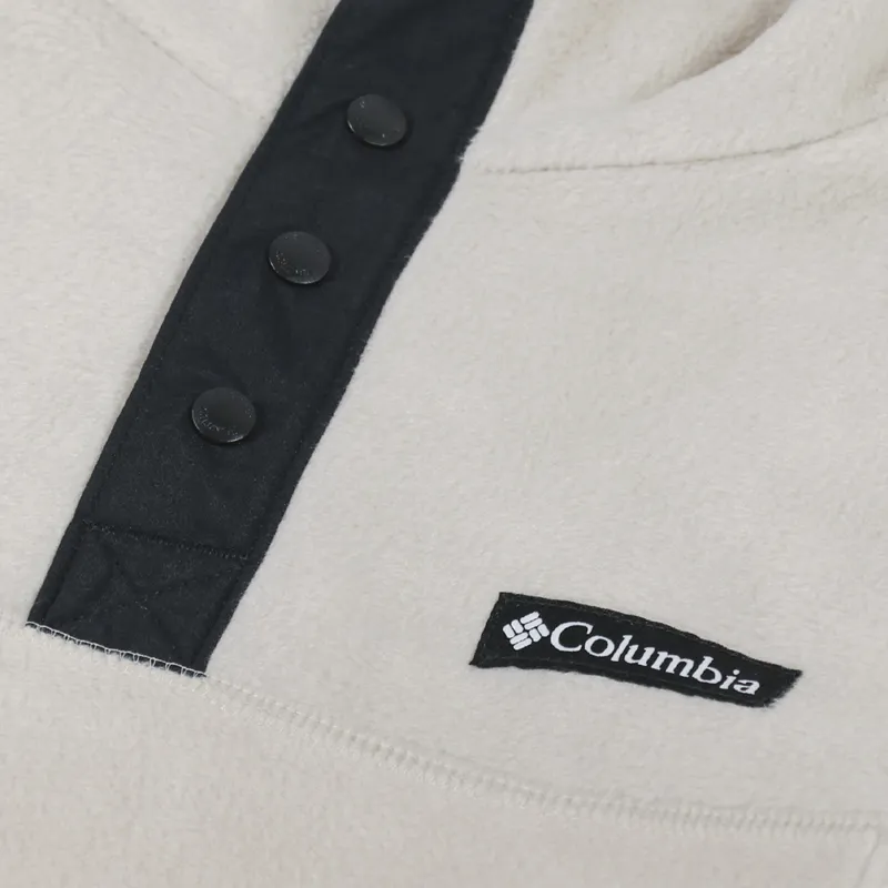Columbia Steens Mountain Half Snap Fleece Fossil Black-5