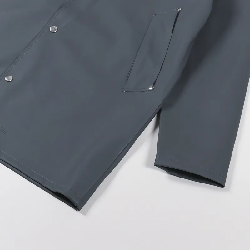 Stutterheim Stockholm Waterproof Jacket Charcoal-6