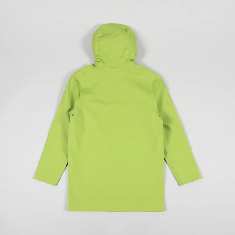 Stutterheim Stockholm Waterproof Jacket Lima Bean Green-2