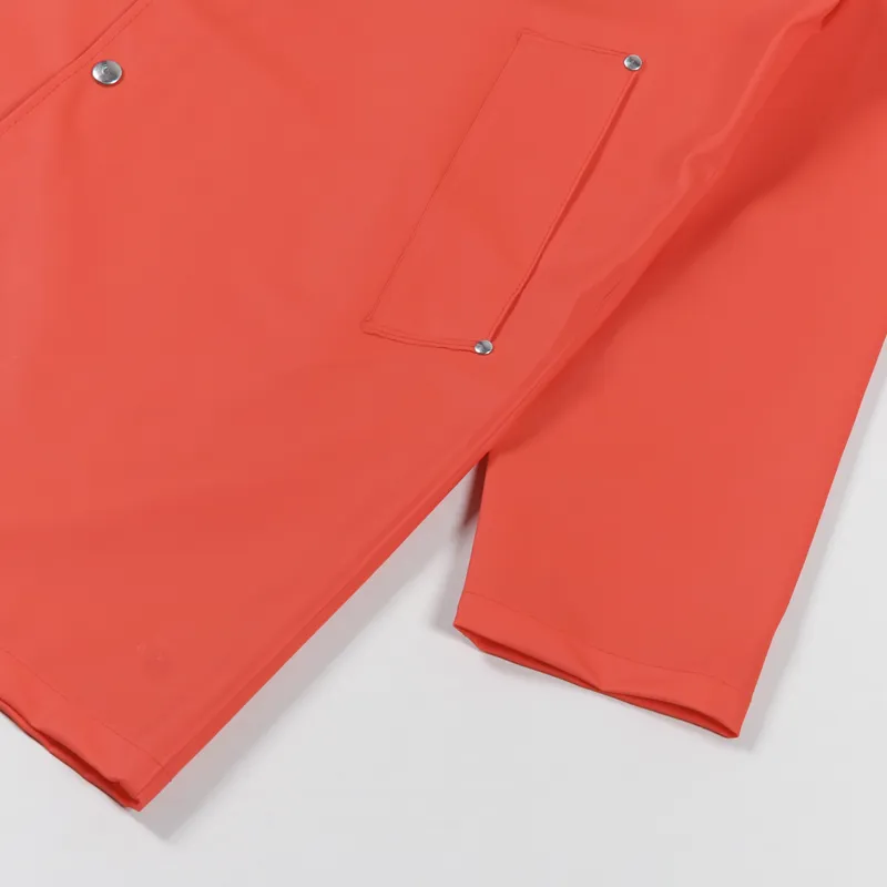 Stutterheim Stockholm Waterproof Jacket Fade Red-7