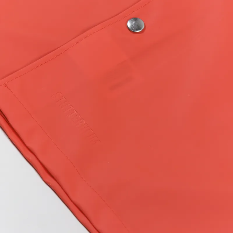 Stutterheim Stockholm Waterproof Jacket Fade Red-9