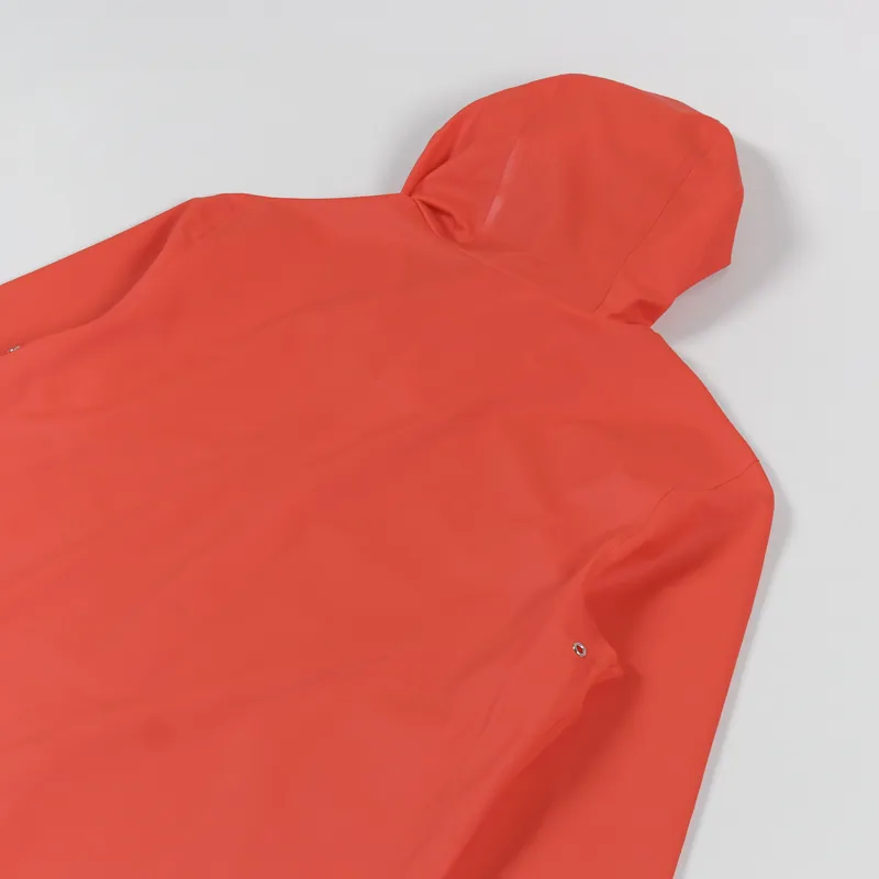 Stutterheim Stockholm Waterproof Jacket Fade Red-5