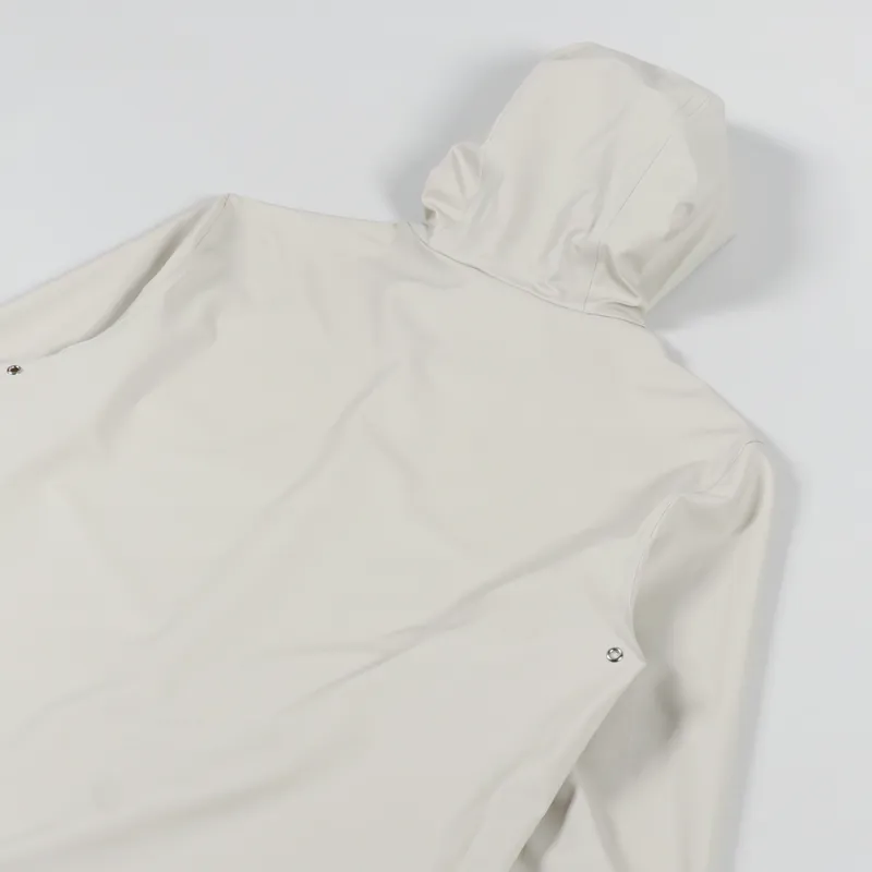 Stutterheim Stockholm Waterproof Jacket Oyster-5