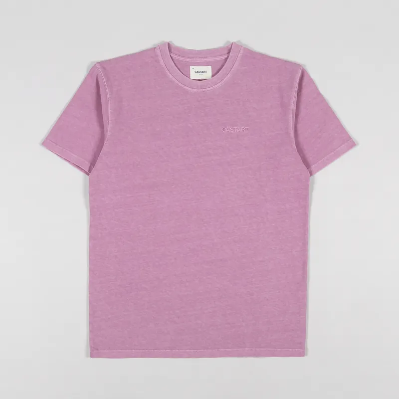 Castart Stonewash T Shirt Old Rose