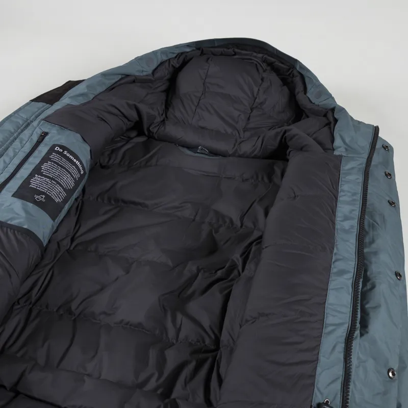 Patagonia Mens Insulated Stormshadow Parka Nouveau Green Blue