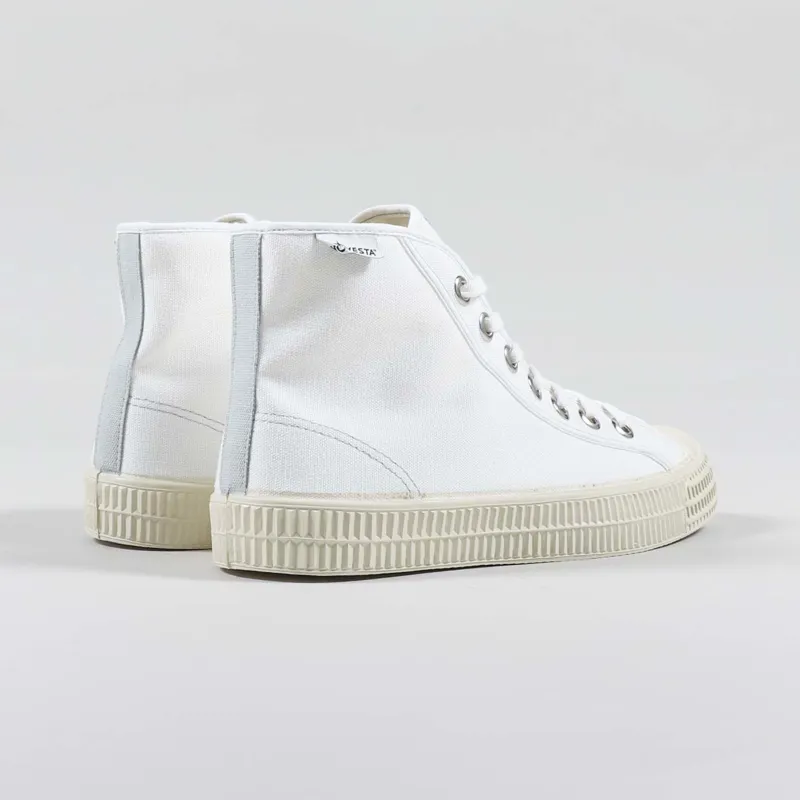 Novesta Star Dribble Contrast Shoes White Grey Ecru-1