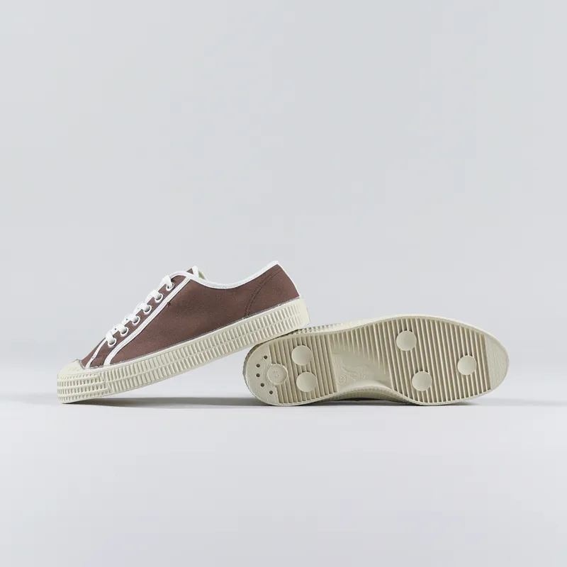 Novesta Star Master Contrast Shoes Brown White Ecru-2