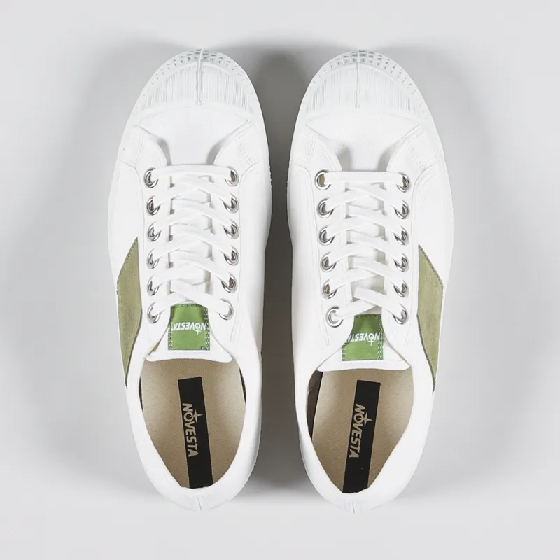 Novesta Star Master 23 Shoes White Green-1