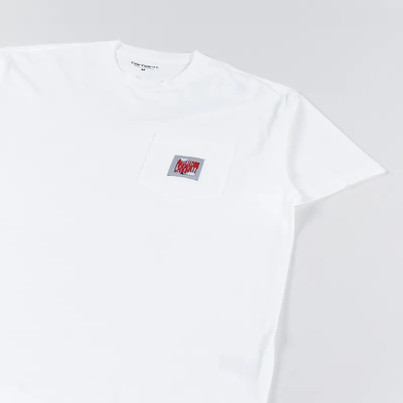 Carhartt WIP Stretch Pocket T Shirt White-2