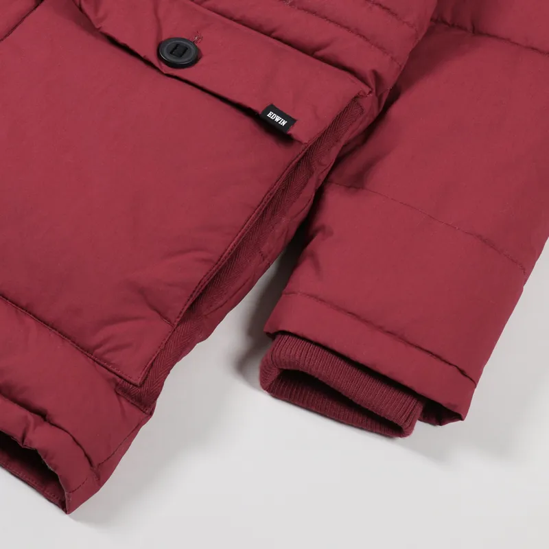 Edwin Street Parka Ruby Wine-6