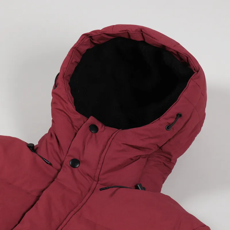 Edwin Street Parka Ruby Wine-5