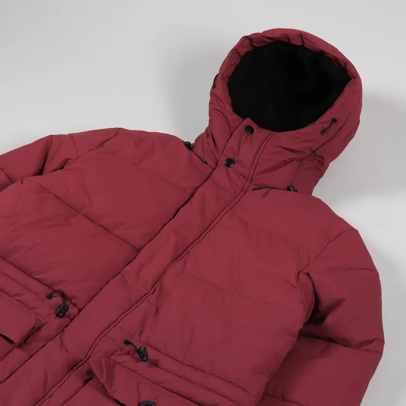 Edwin Street Parka Ruby Wine-3