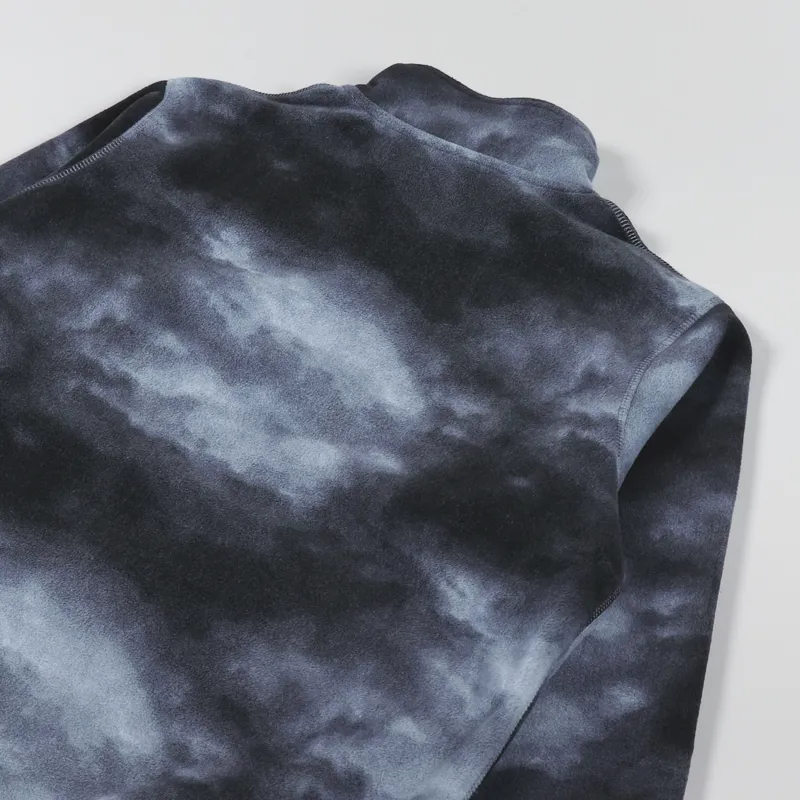 Dime Storm Polar Fleece Half Zip Fleece Navy-3