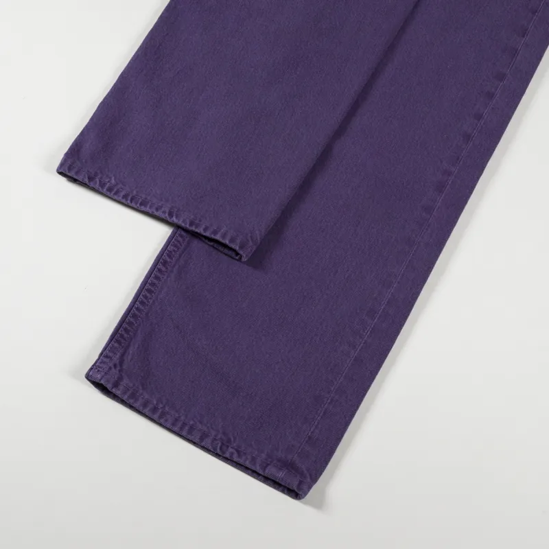 Edwin Storm Pant Purple Plumeria Garment Dyed Eco Stone-4