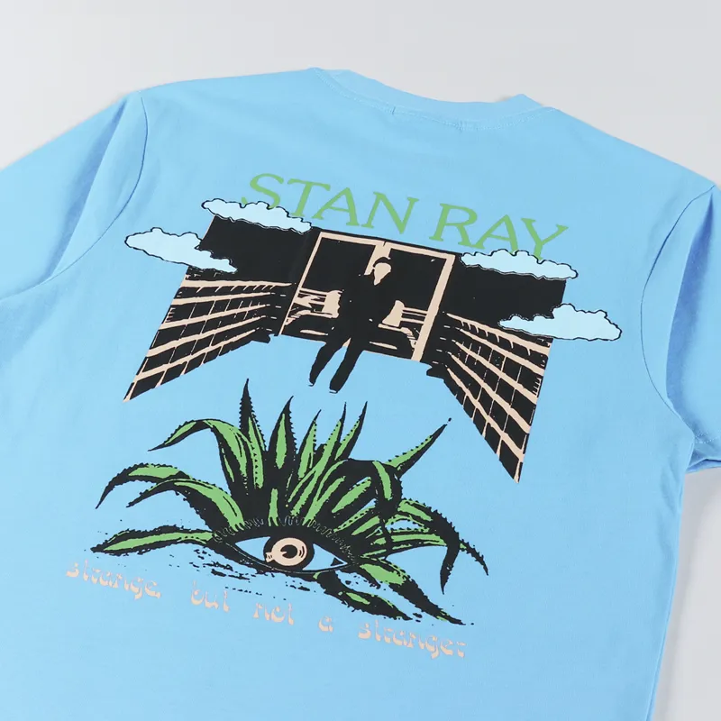 Stan Ray Stranger T Shirt Gulf Blue-2