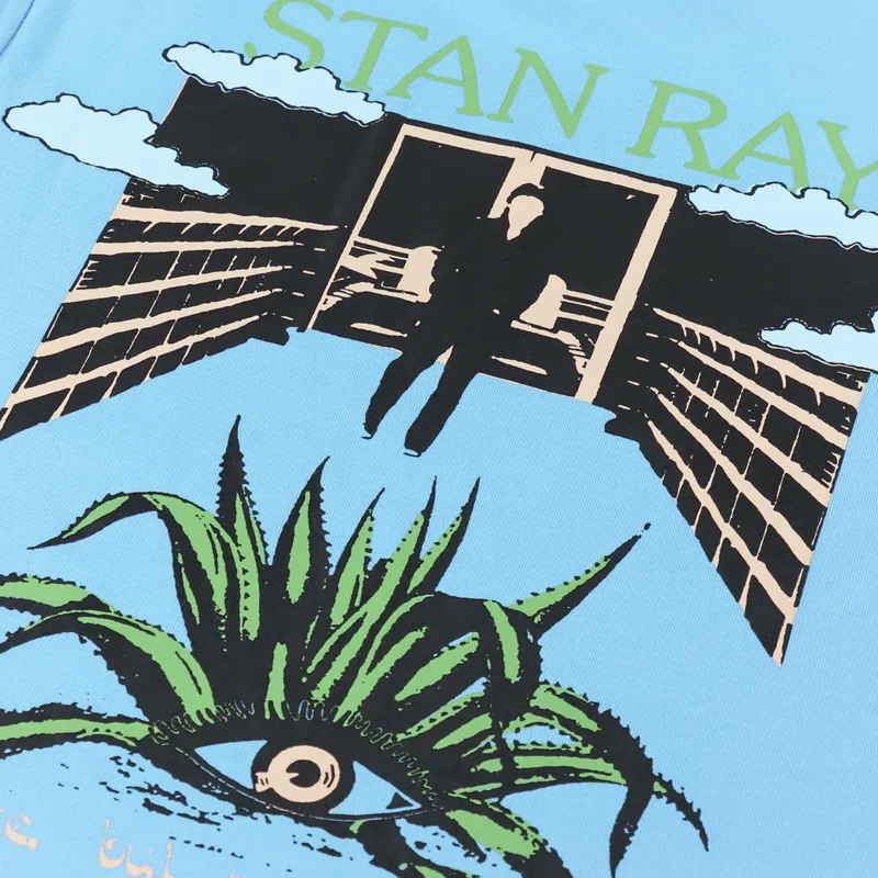 Stan Ray Stranger T Shirt Gulf Blue-4