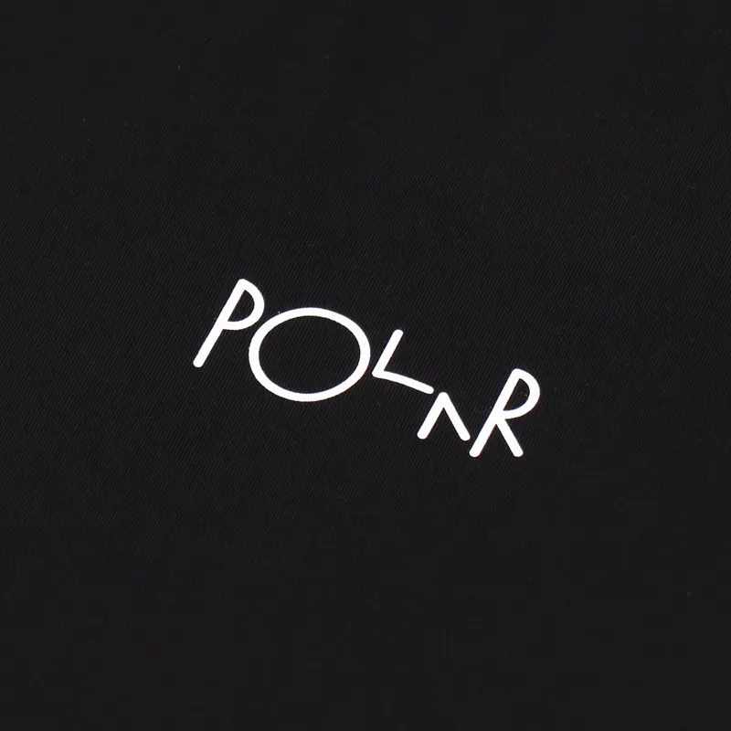 Polar Skate Co. Stroke Logo T Shirt Black-3