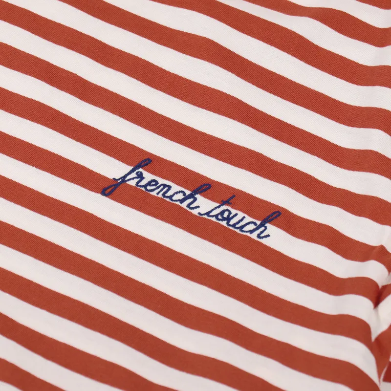 Maison Labiche Striped Long Sleeve T Shirt French Touch Off White Ketchup-3