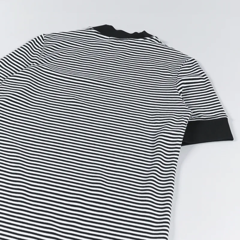 Fred Perry Womens Striped Pique Dress Snow White-6