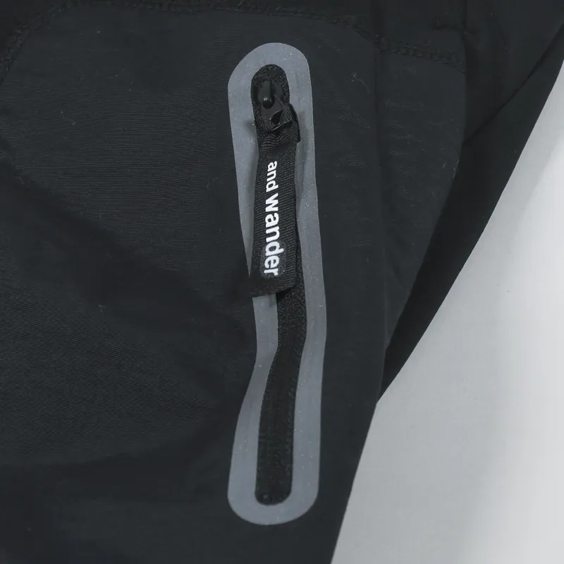 And Wander Stretch Shell Pant Black-4