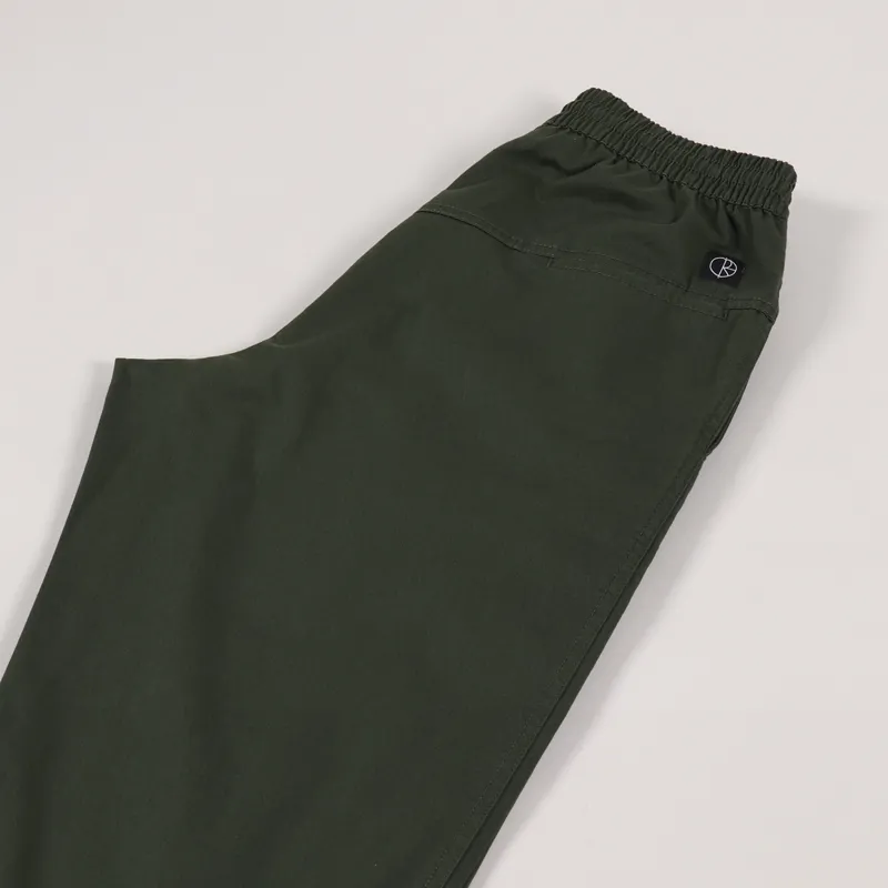 Polar Skate Co. Mens Cotton Twill Surf Pants Dark Olive Green